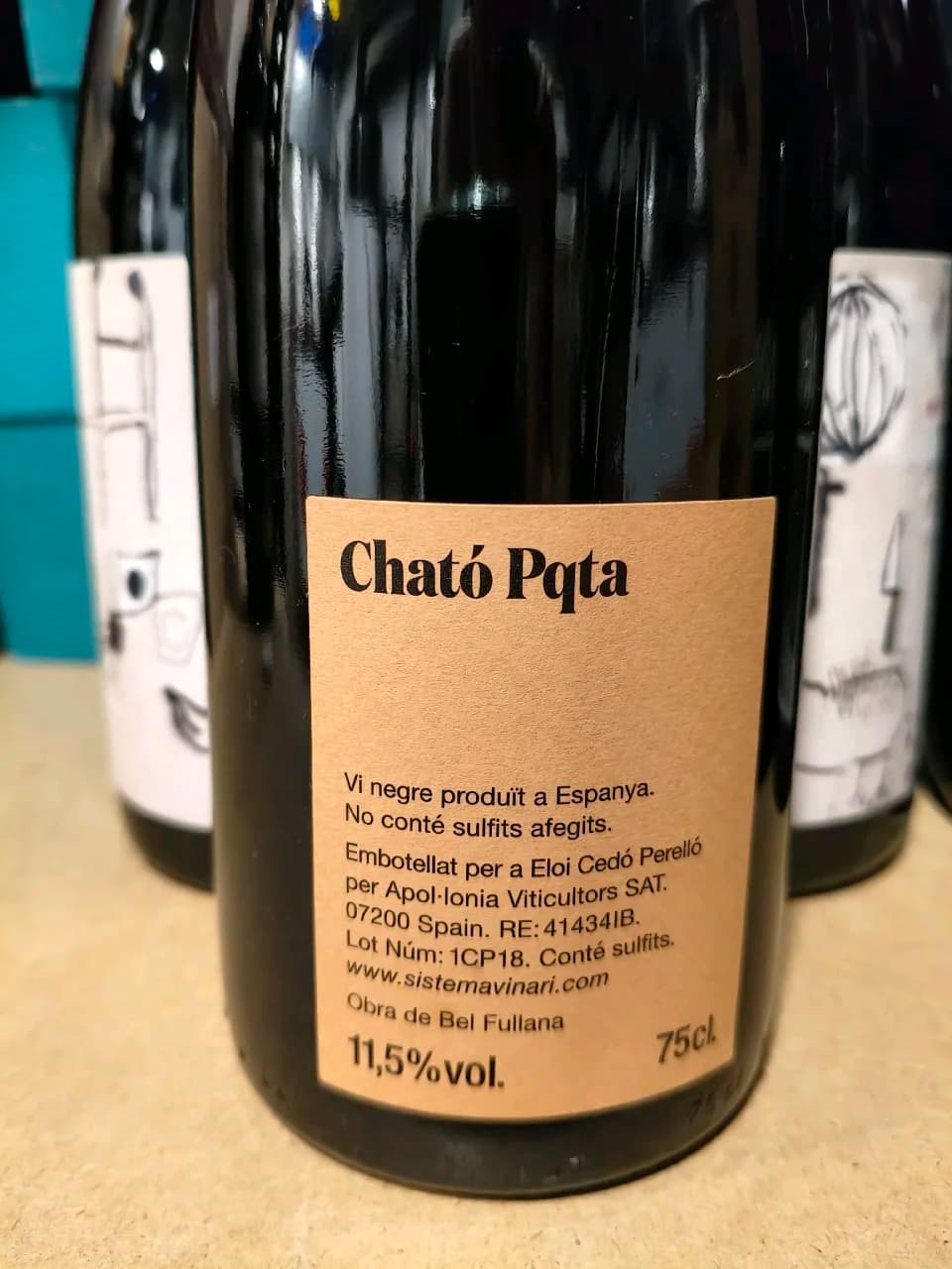 🔥 Raritätenpaket Eloi Cedó / Sistema Vinari – Mallorca – Cható Pqta 2018 & Novetat Total 2019 - image 3