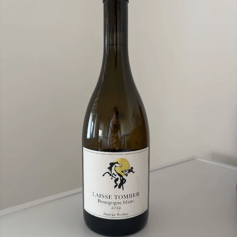 Bastian Wolber Laisse Tomber Bourgogne Blanc 2022 - image 1