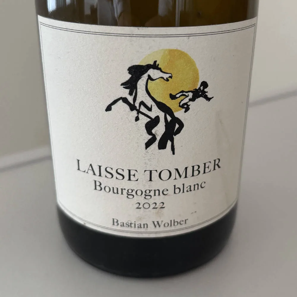 Bastian Wolber Laisse Tomber Bourgogne Blanc 2022 - image 3