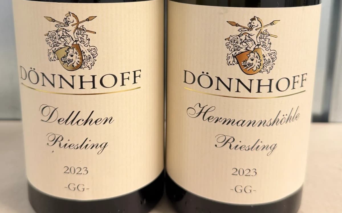 Dönnhoff Dellchen Riesling GG; Dönnhoff Hermannshöhle Riesling GG - image 1