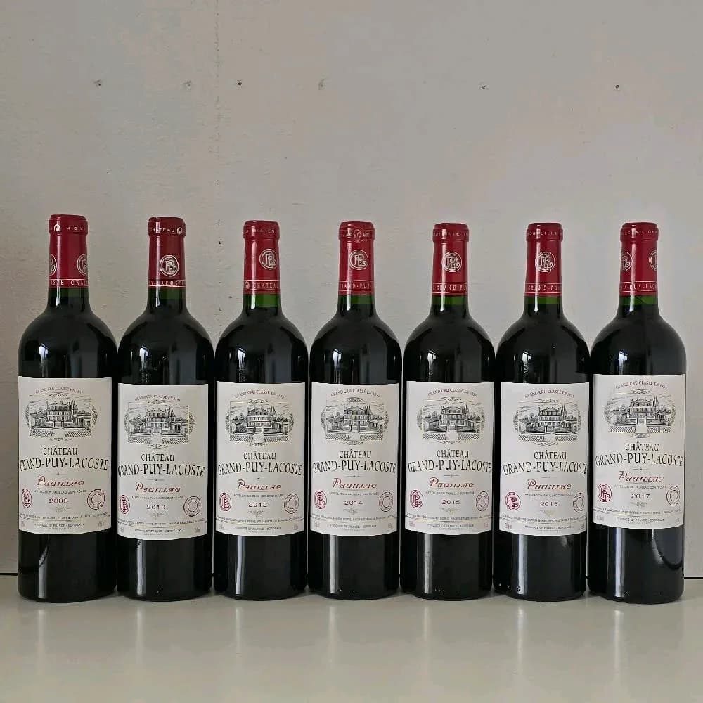 7 x Vertikale Grand Puy Lacoste - image 1