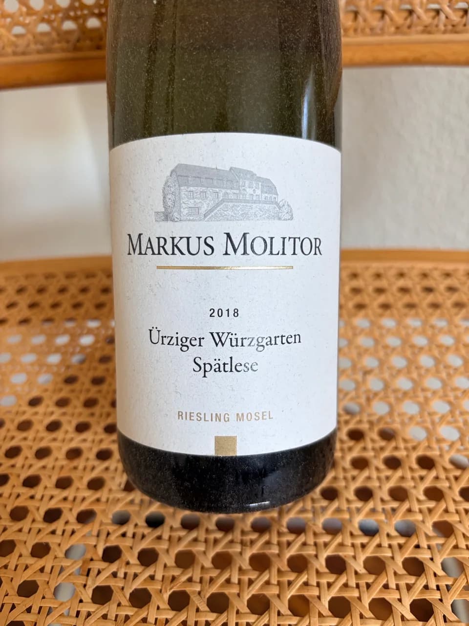 Markus Molitor Ürziger Würzgarten Spätlese 2018 Goldene Kapsel - image 1