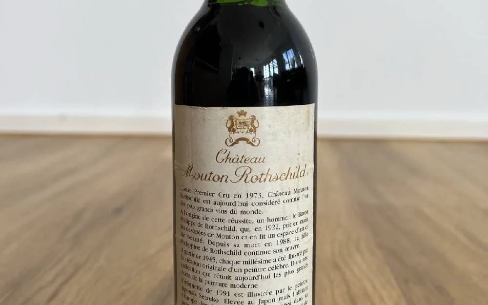 1991 Château Mouton Rothschild Demi (37,5 cl) - image 2