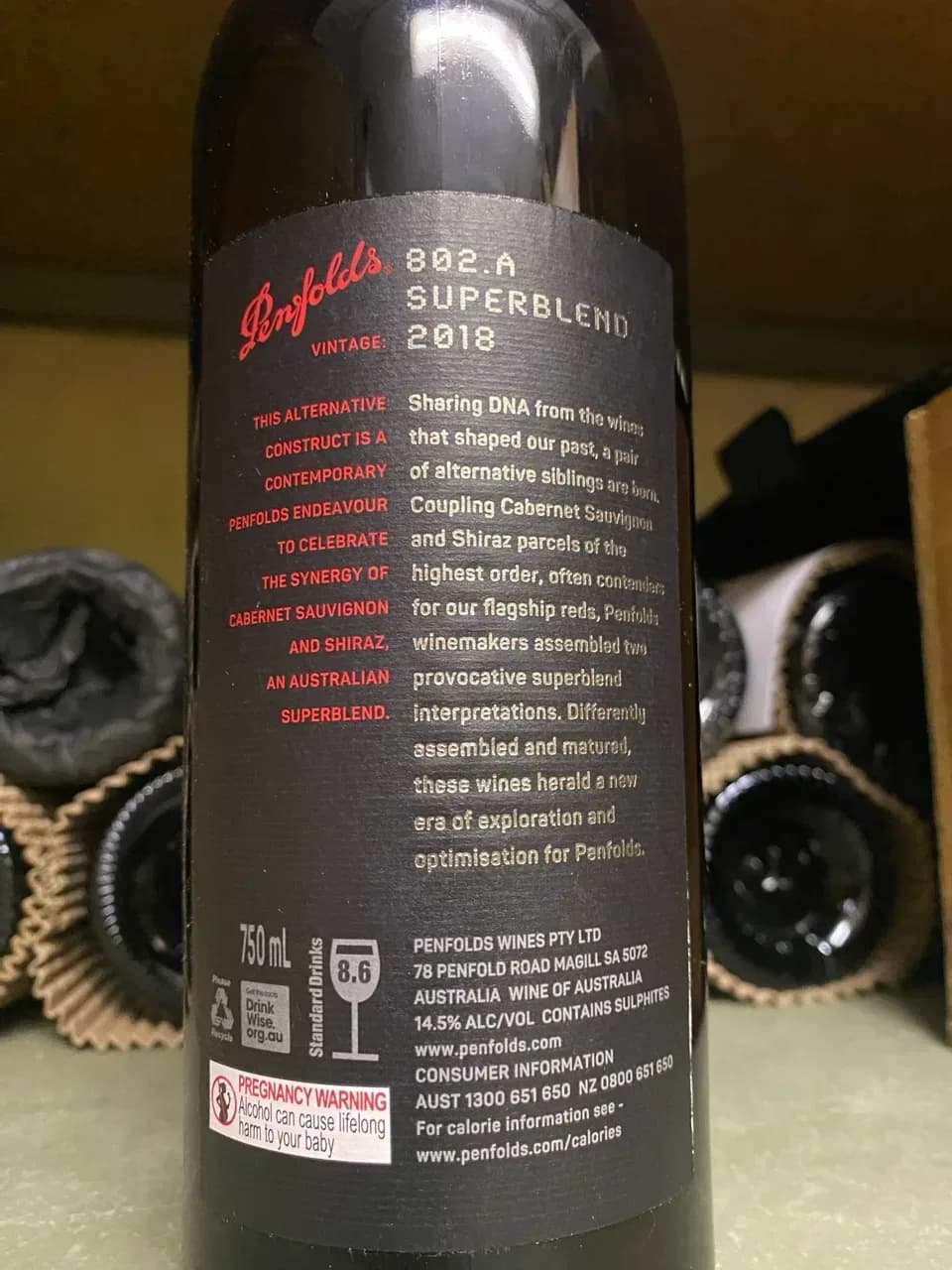Penfolds 802.A Superblend - image 2