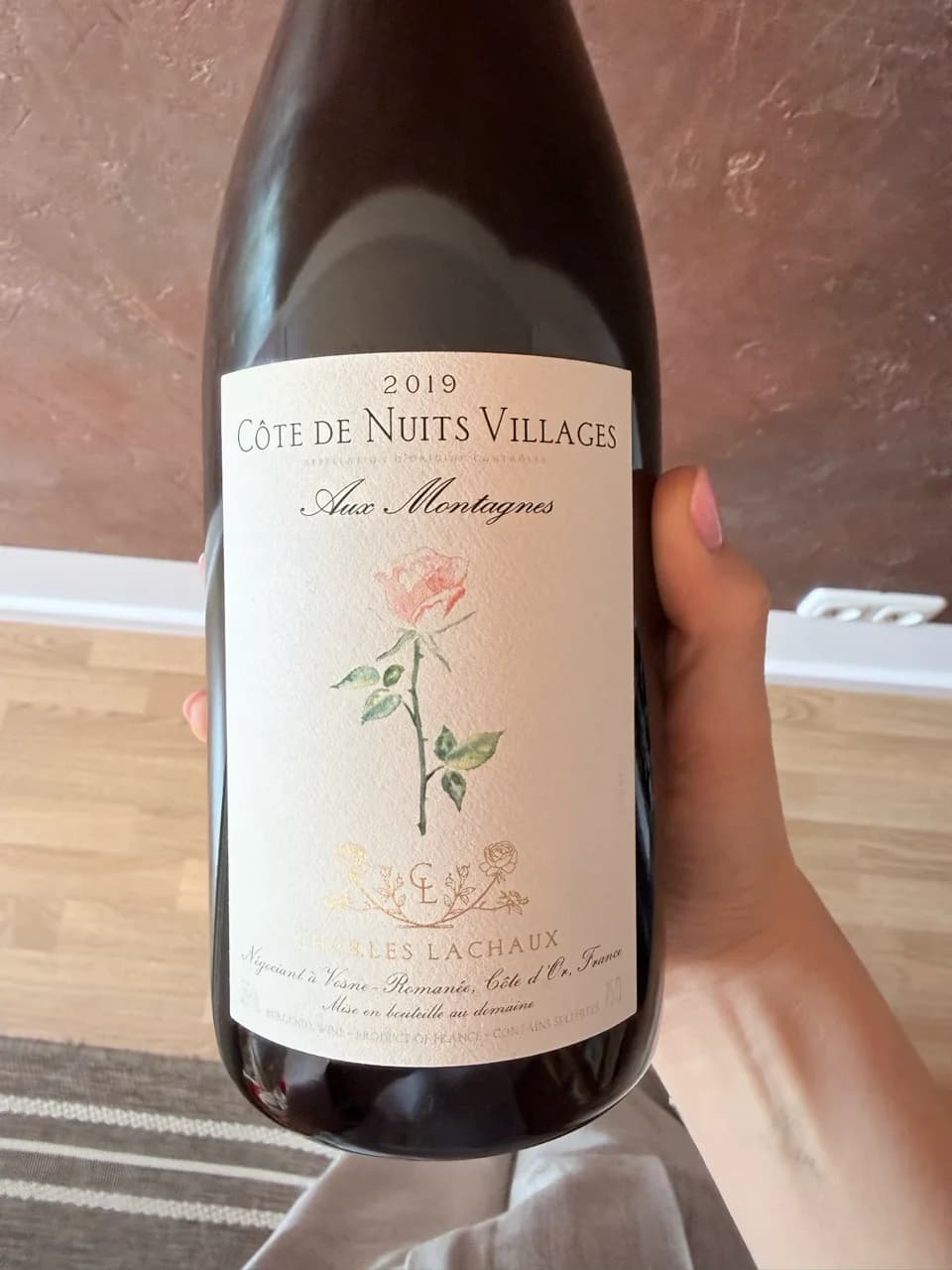 Charles Lachaux – Côte de Nuits Villages „Aux Montagnes“ 2019 – Burgund Pinot Noir - image 2