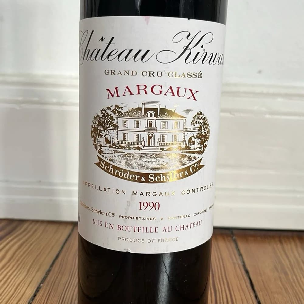 Chateau Kirwan Margaux 1990 - image 2