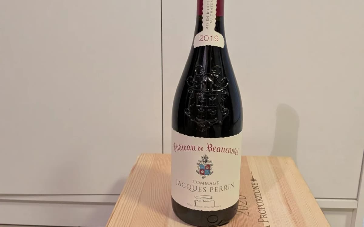 Chateau de Beaucastel Hommage Jaques Perrin 2019 - image 1