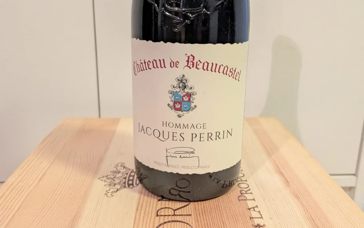 Chateau de Beaucastel Hommage Jaques Perrin 2019 - image 4