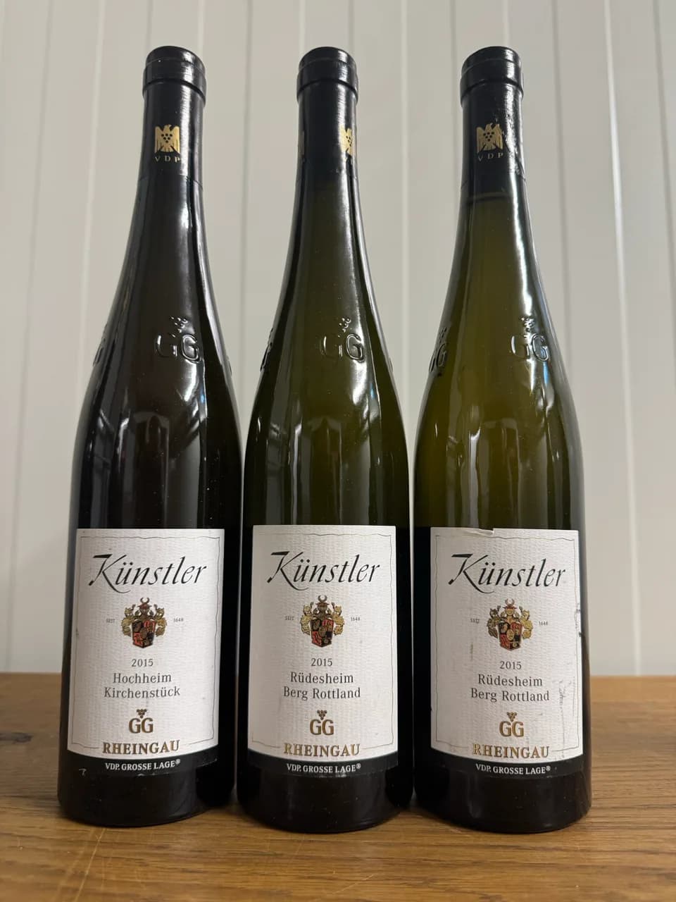 3x 2015 Künstler Rieslinge GG - image 1