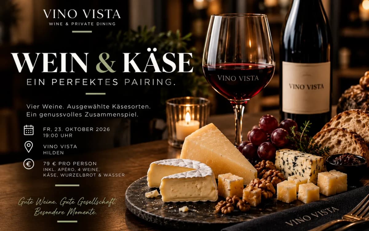 23.10.26 - Wein & Käse – ein perfektes Pairing - image 1