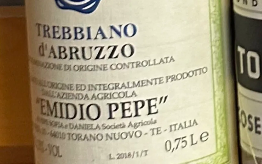 Emidio Pepe - Trebbiano 2018 - image 1