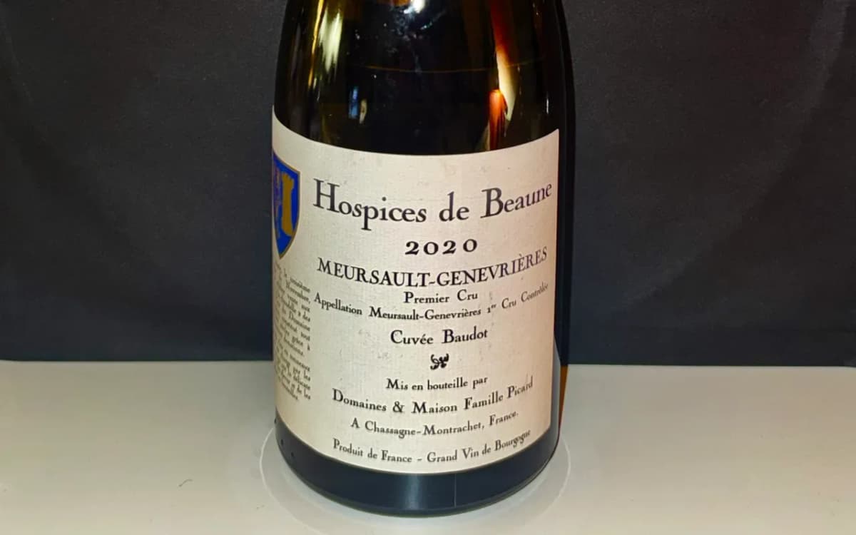 2020 Hospices de Beaune Genevrieres Cuvee Baudot - image 1