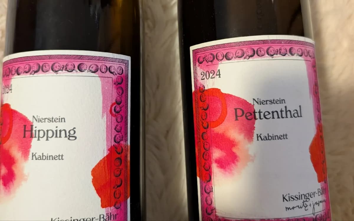 Kissinger-Bähr Moritz + Jasmin Nierstein Hipping Kabinett 2024; Nierstein Pettenthal Kabinett 2024 - image 1