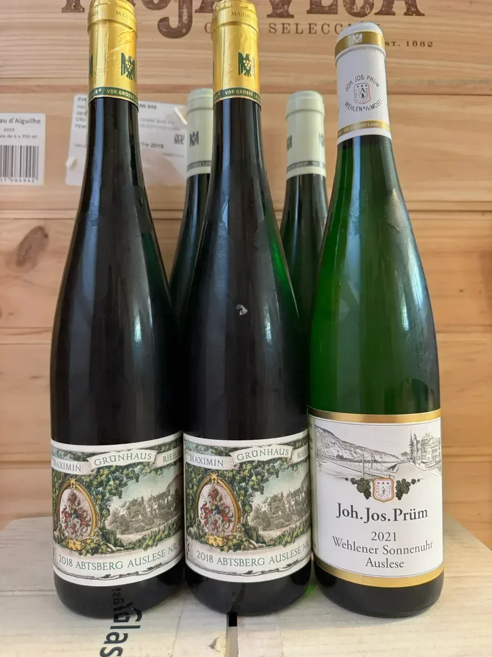 Mosel-Paket Haag, Grünhaus, Prüm - GG, Spätlese, Auslese - 12 Flaschen - image 6