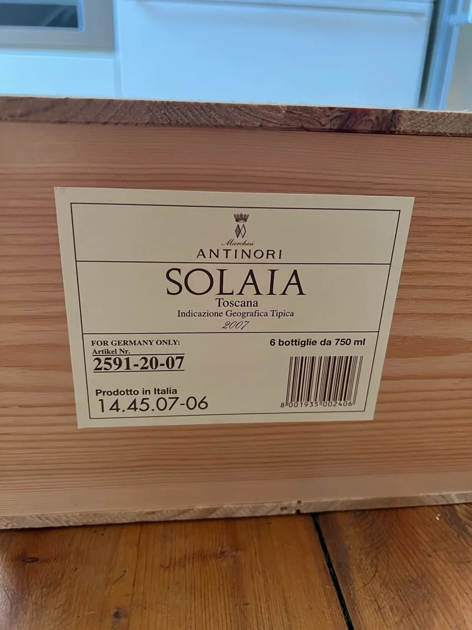 Marchesi Antinori Solaia - image 2