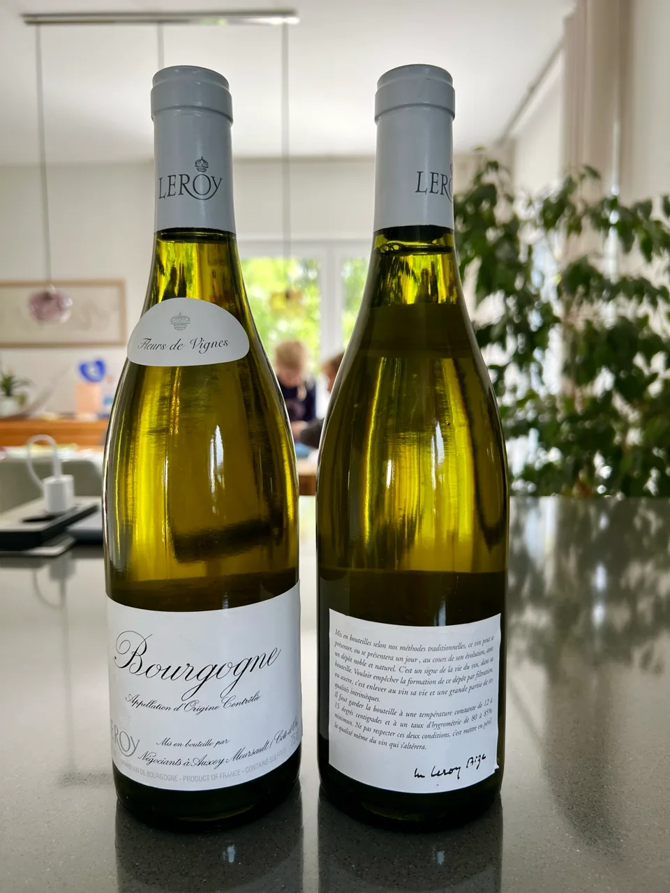 2 Flaschen Bourgogne Leroy "Fleurs de Vignes" NV - image 2
