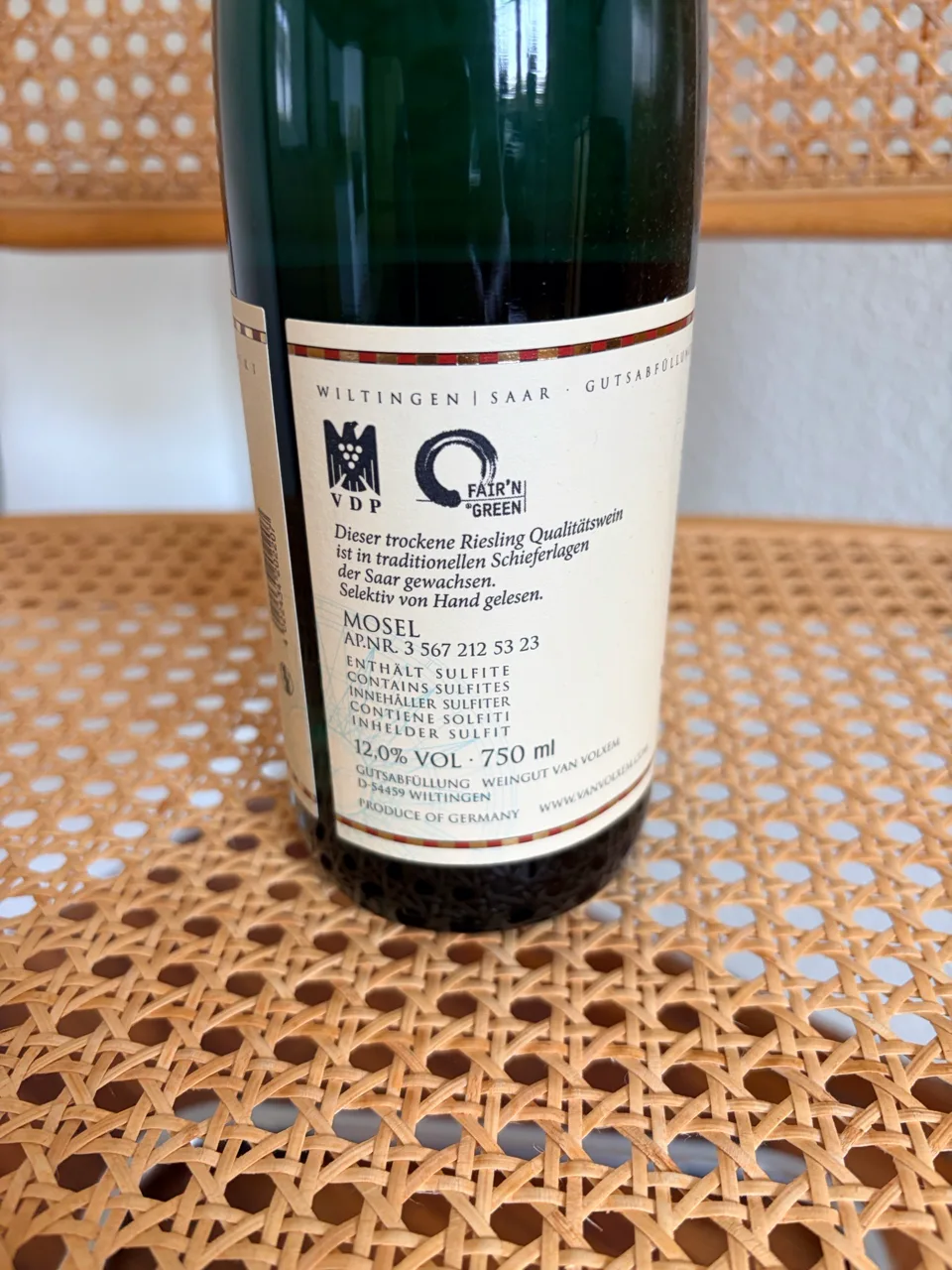 Van Volxem Saar Riesling 2022 - image 4