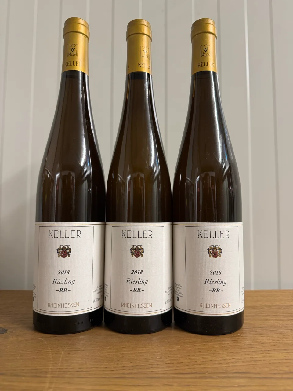 3x 2018 Keller Riesling RR - image 1