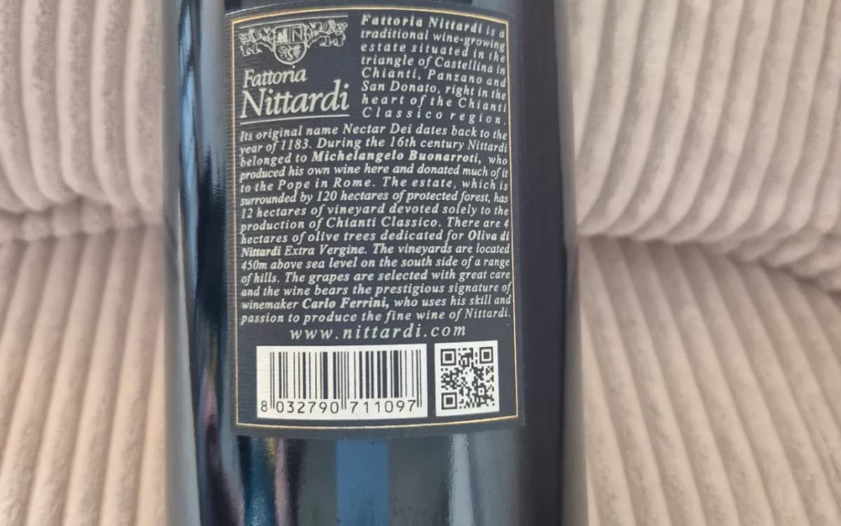 Nittardi Chianti Classico Riserva 2009, Magnum 1,5 Liter, 14 % vol., aus Castellina in Chianti. - image 4