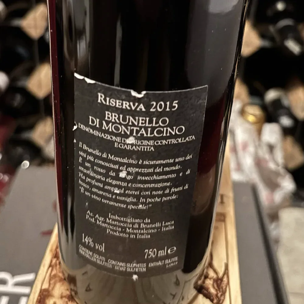 Podere Martoccia Brunello di Montalcino Riserva 2015 - image 3