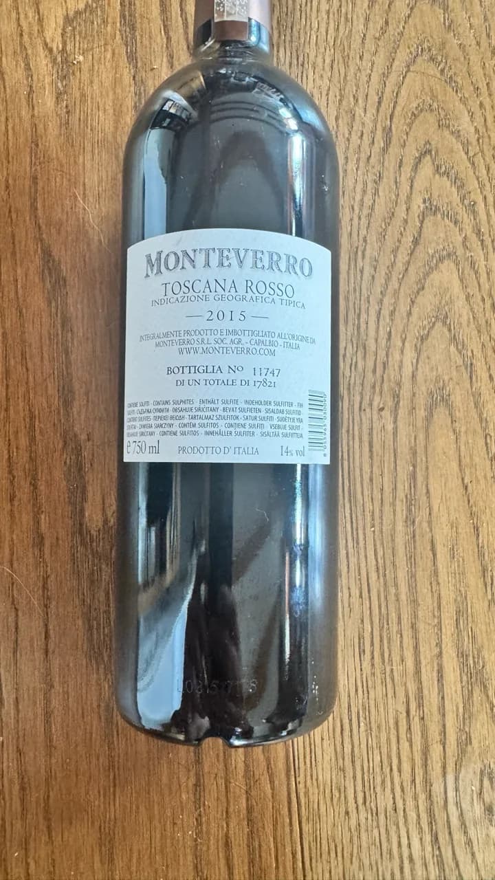 Monteverro Toscana 2015 - image 2