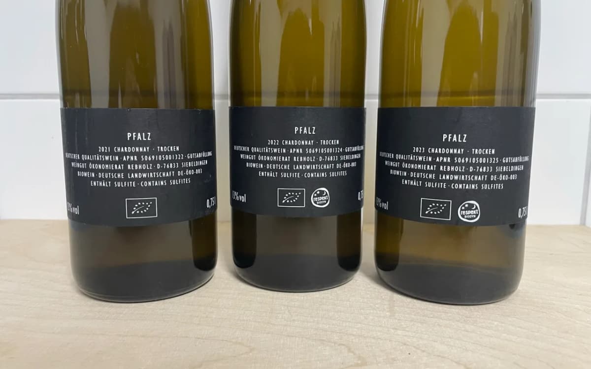 3er Paket Rebholz Chardonnay Vertikale - image 3