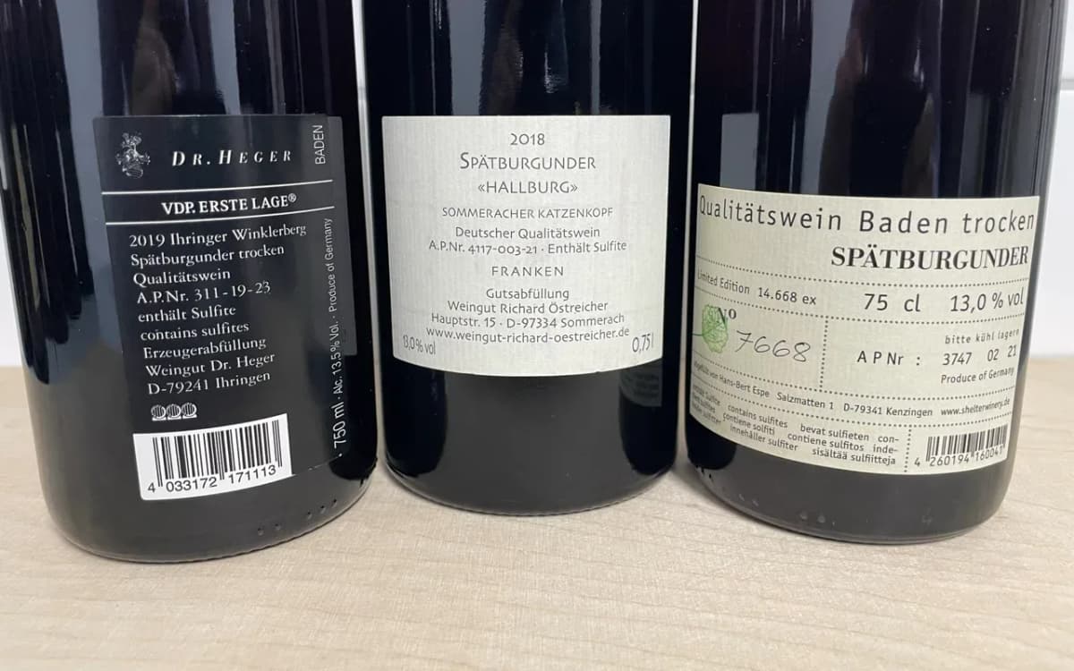 3er Paket Heger, Oestreicher Pinot Noir - image 3