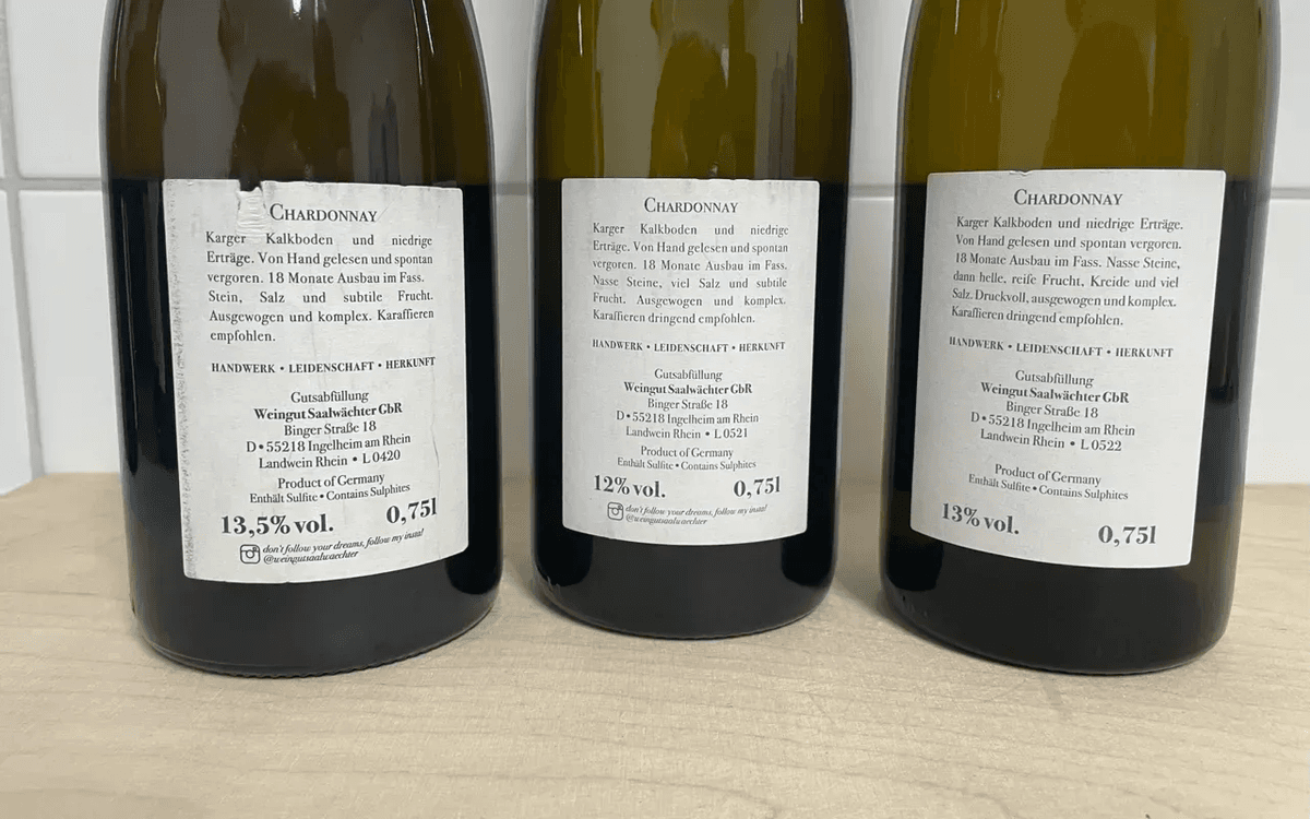 3er Paket Saalwächter Chardonnay Vertikale - image 3