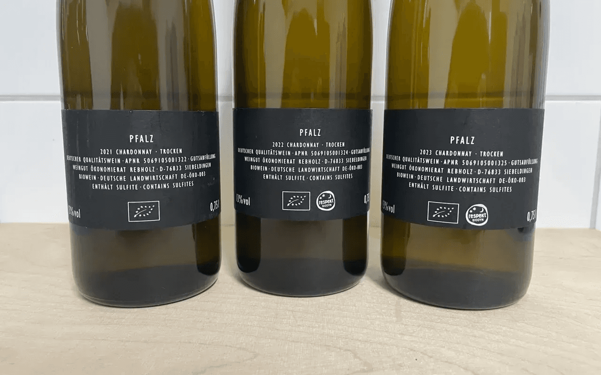 3er Paket Rebholz Chardonnay Vertikale - image 3