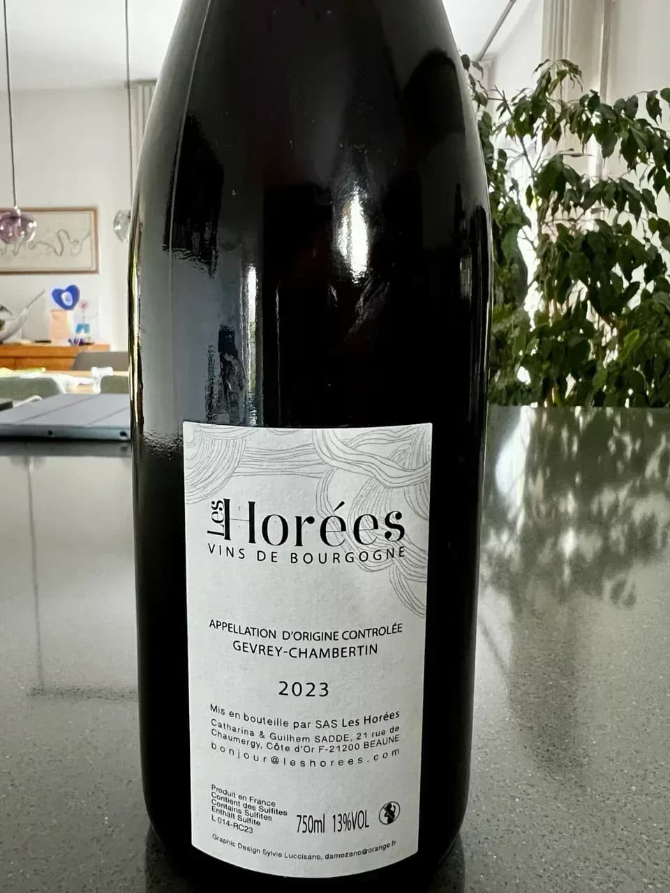Les Horées Gevrey-Chambertin "J'écris ton nom" - image 2