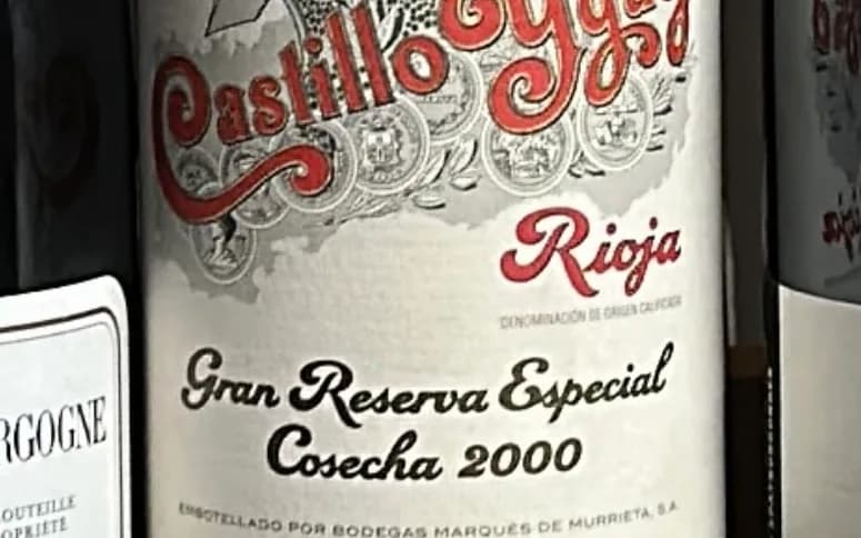 Marques de Murieta - Castillo Ygay GR Especial 2000 - image 1