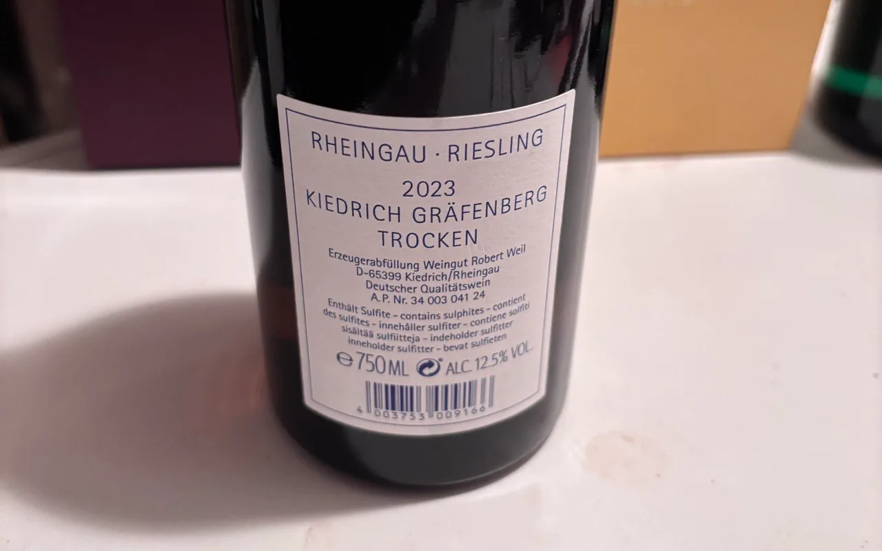 Robert Wein - Gräfenberg Riesling GG 2023 - image 2