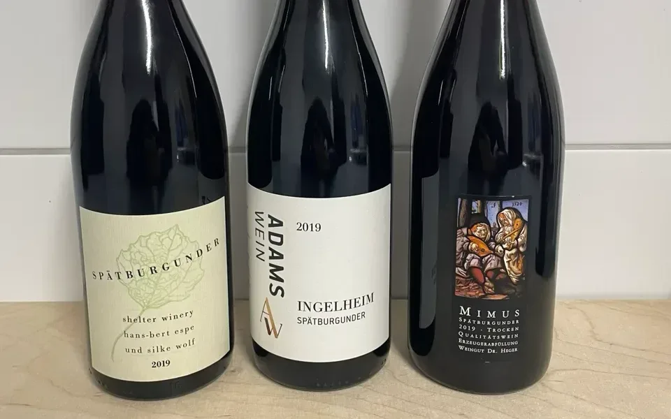 3er Paket Heger, Adams Pinot Noir - image 1