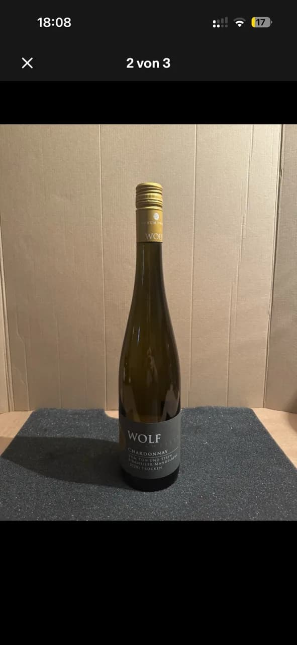 WOLF Chardonnay 'Vom Ton und Stein' Birkweiler Mandelberg - image 1