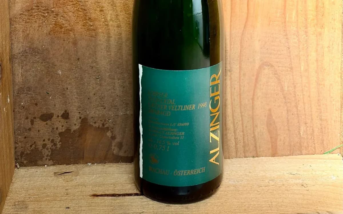 Alzinger Grüner Veltliner Smaragd Steinertal 1998 - image 2