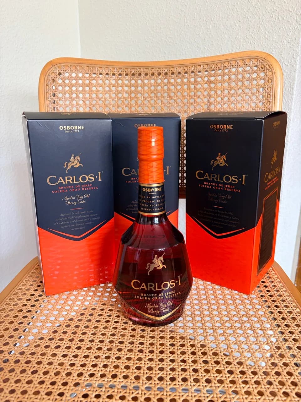 4 x Carlos 1 Brandy - image 1